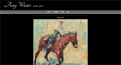 Desktop Screenshot of amywinterfineart.com